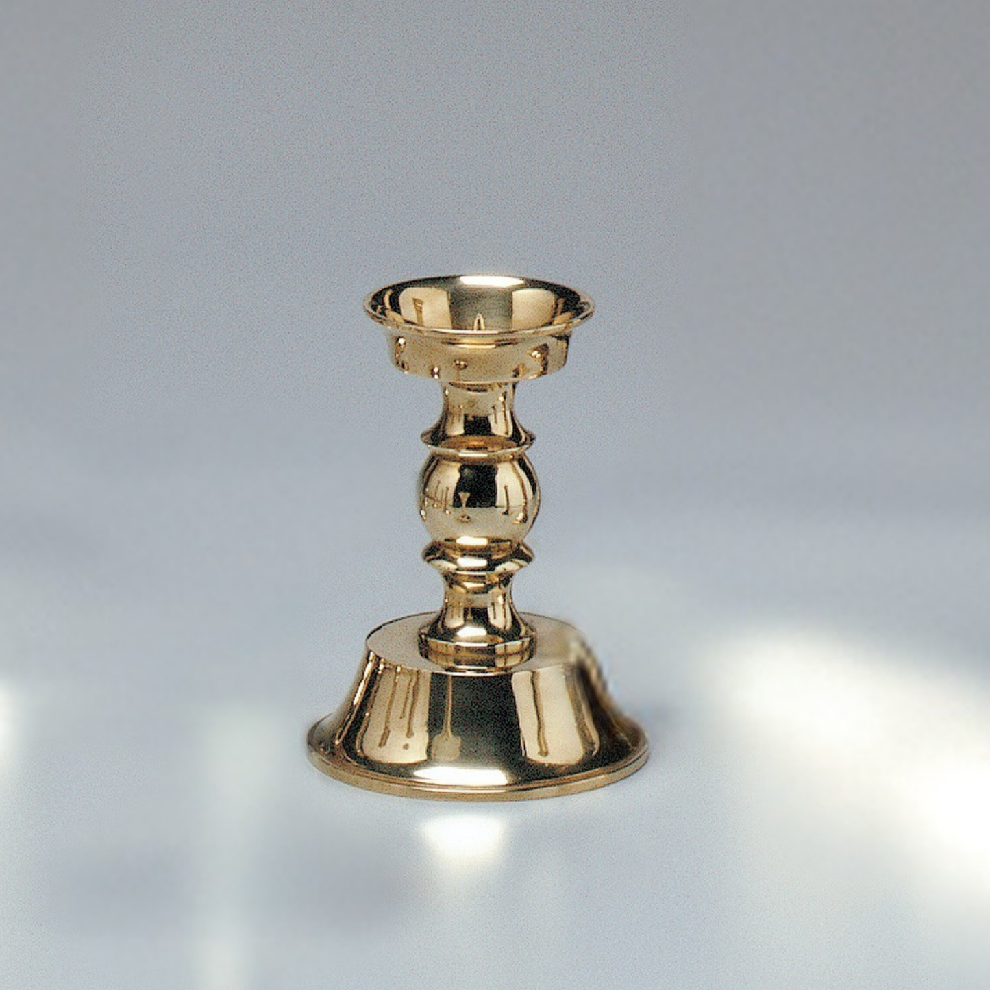 Small Cricket Brass Candle Holder