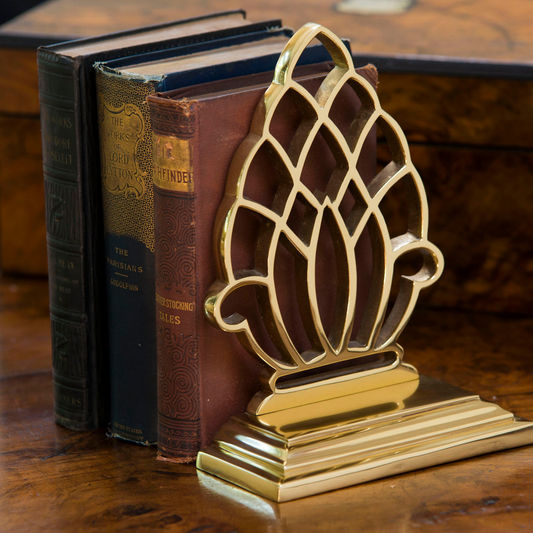 Pineapple Bookend and Doorstop - Jefferson Brass Company