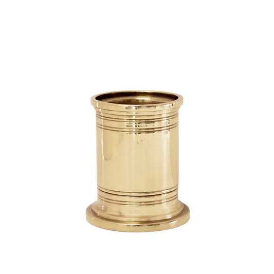 Executive Brass Pencil Cup and Holder - Jefferson Brass Company