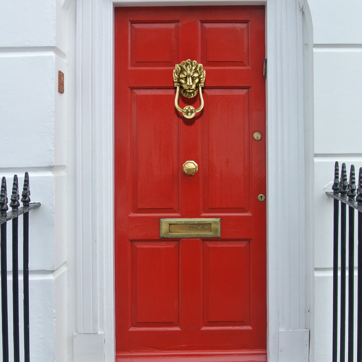Lion Door Knocker - Jefferson Brass Company