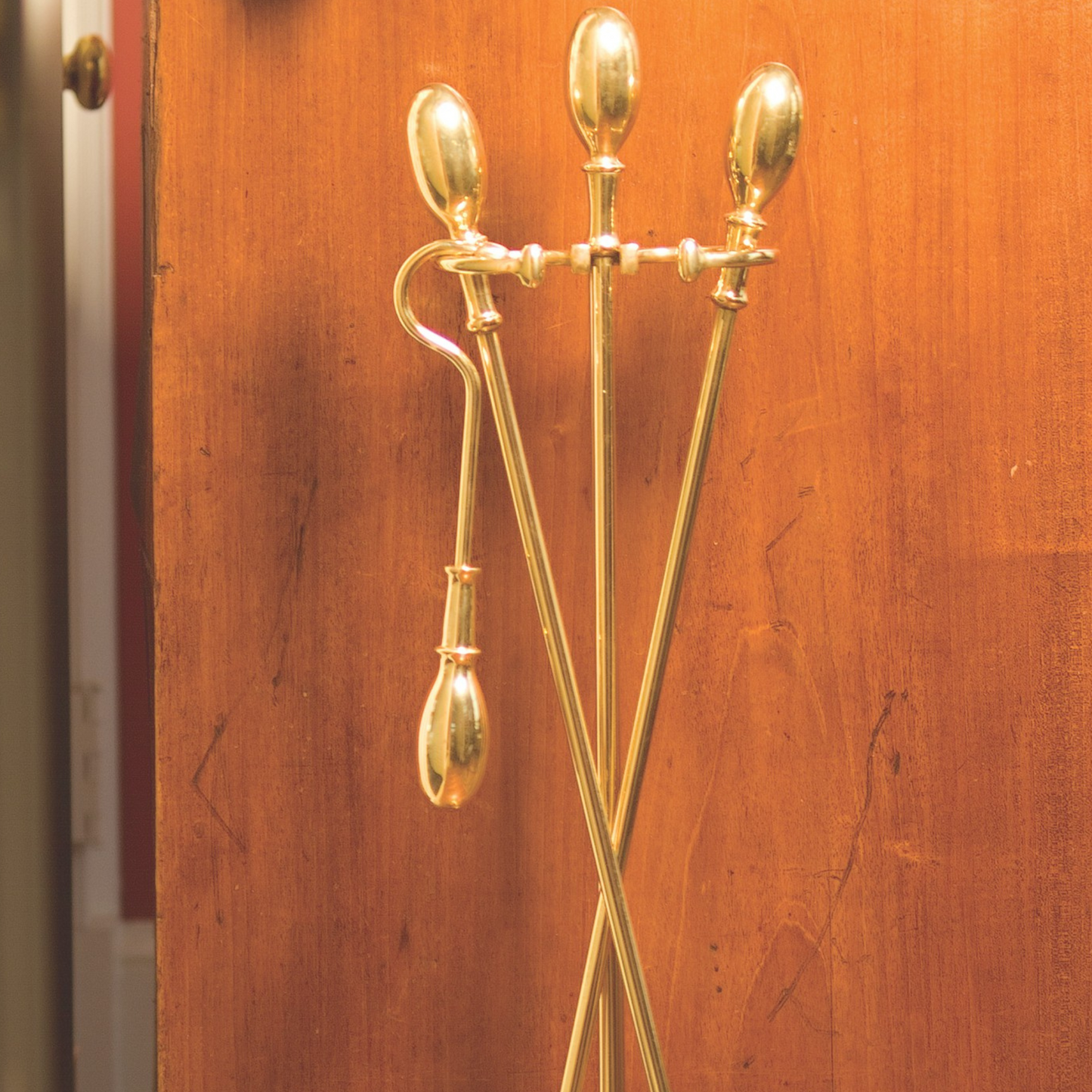 Fireplace Tool Set Brass