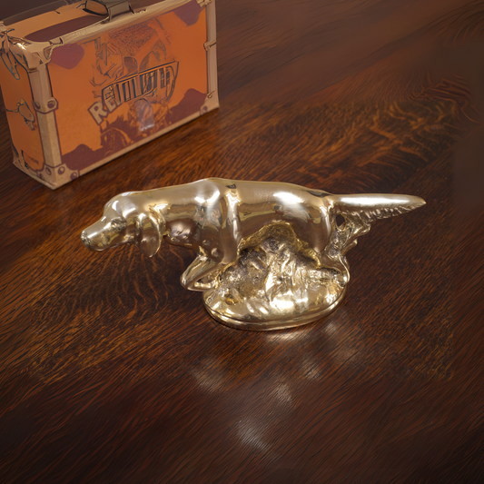 Setter Solid Brass Bottle Opener - Jefferson Brass Company