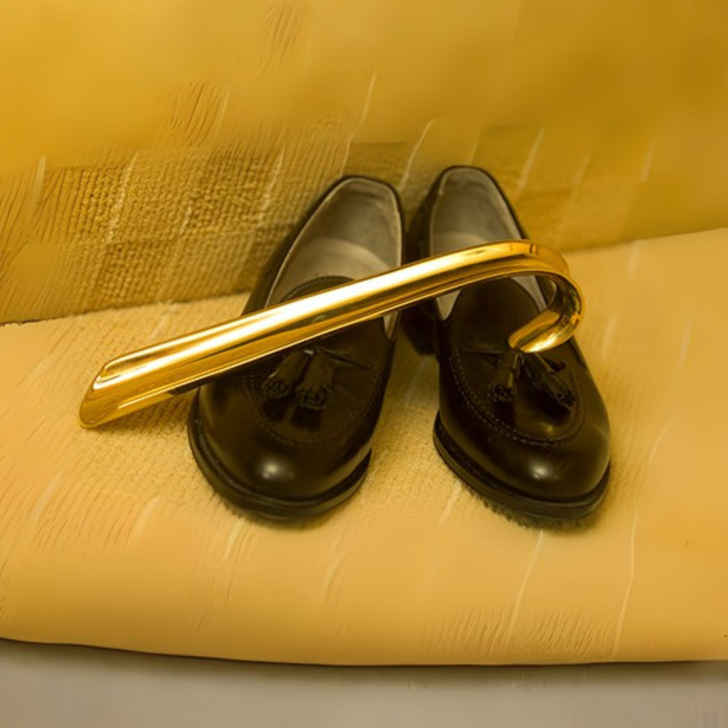 Gentleman's Brass Shoe Horn