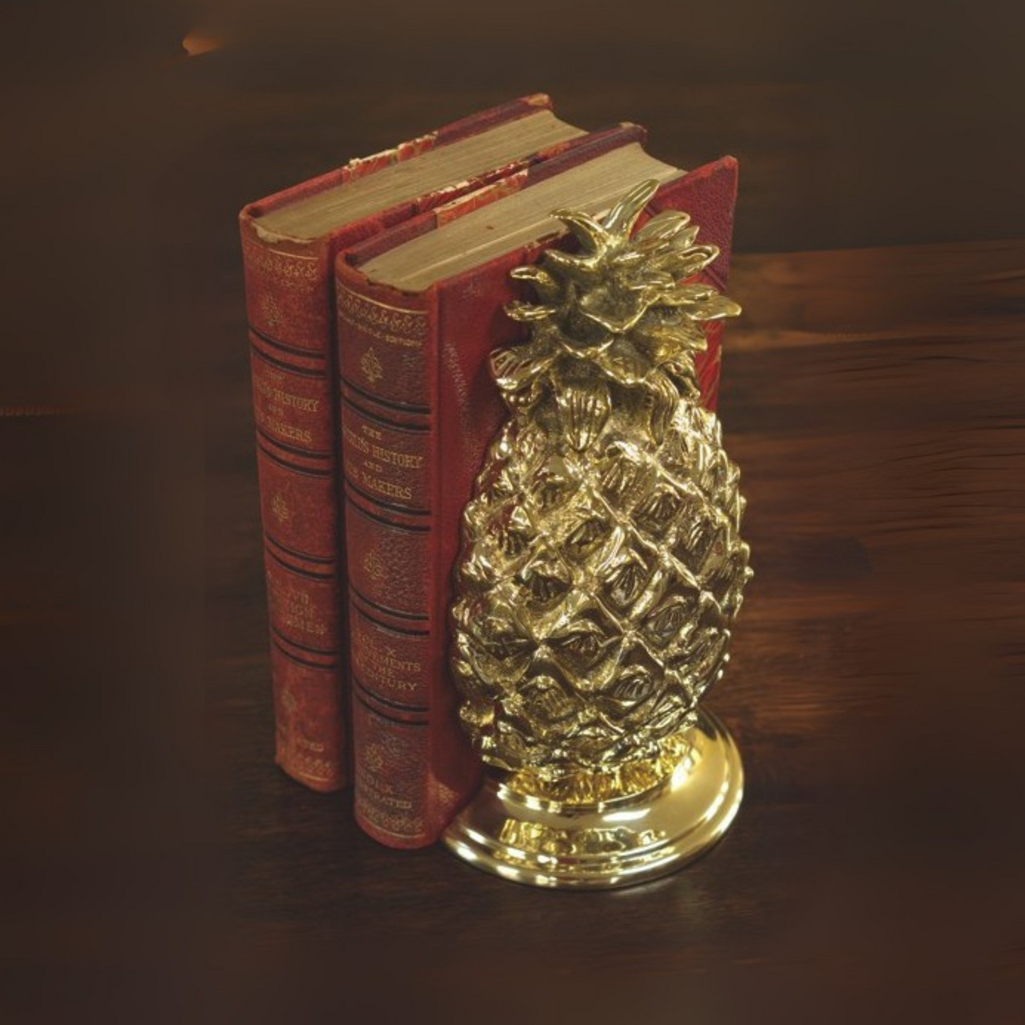 Large Pineapple Bookend and Door Stop
