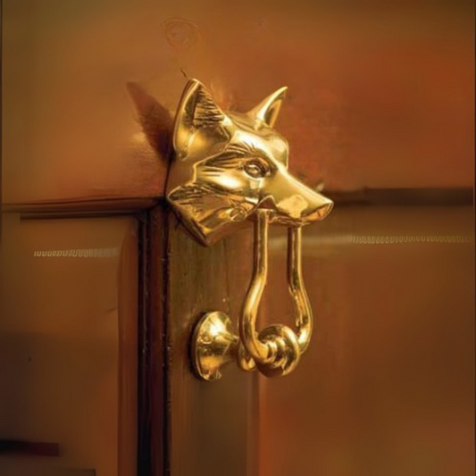 Fox Door Knocker - Jefferson Brass Company