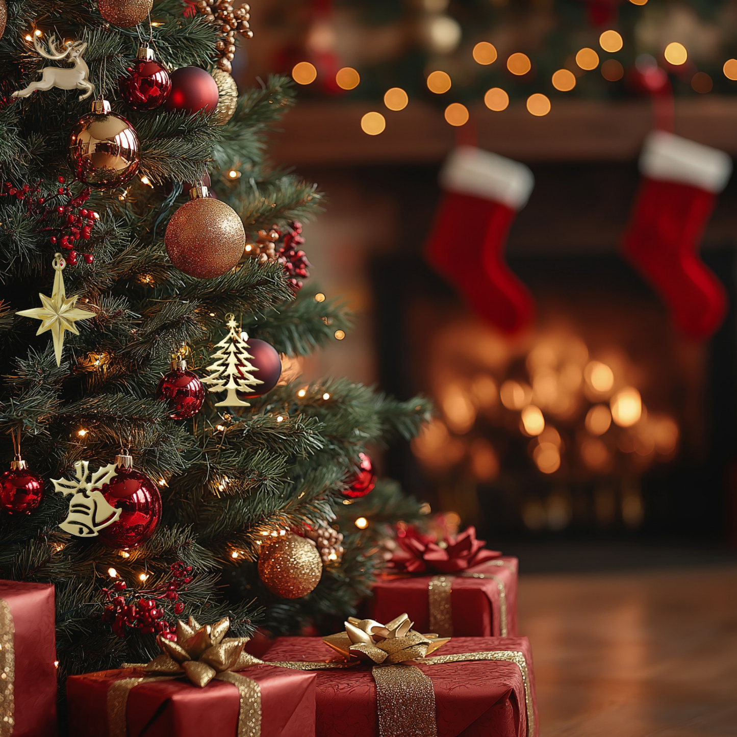 Holly Bell Ornament