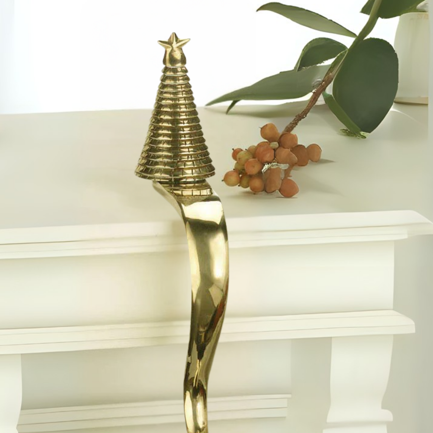 Cone Tree Stocking Holder - Jefferson Brass Company