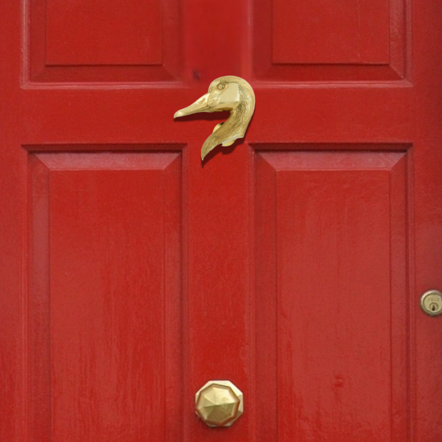 Goose Door Knocker - Jefferson Brass Company