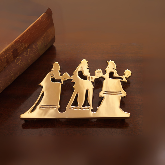 Three Wisemen Trivet - Jefferson Brass Company