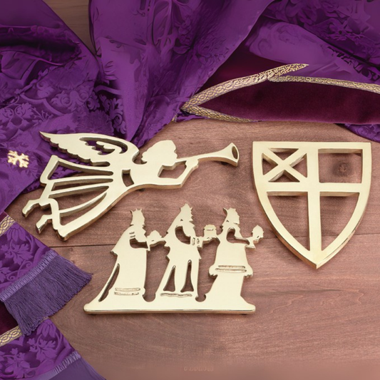 Episcopal Brass Trivet - Jefferson Brass Company