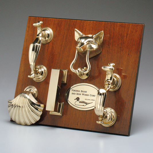 Shell Door Knocker - Jefferson Brass Company