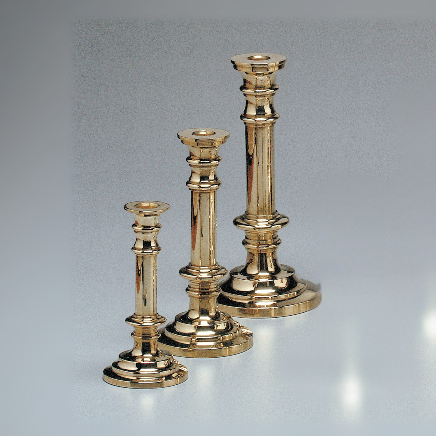 Brass Tiffany Candle Holder