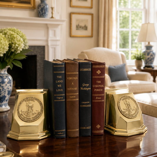 State Seal of Virginia Bookend (Pair)