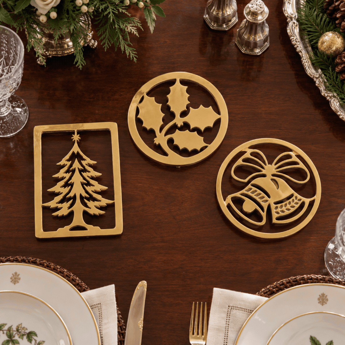Holiday Bells Trivet