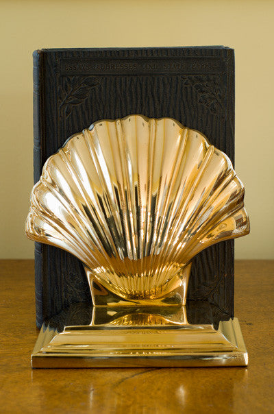 Shell Bookend and Door Stop – Jefferson Brass Company