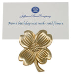 Dogwood Flower Paperweight Clip - Jefferson Brass Company