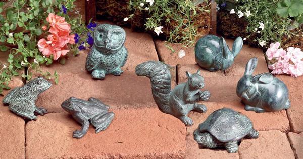 Jefferson Brass Garden Ornaments. Brass Animal Decor for Garden