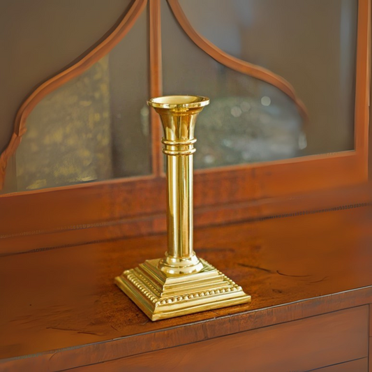 Chancellorsville Brass Candle Holder