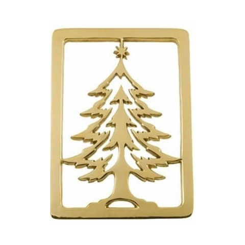 Christmas Tree Holiday Trivet