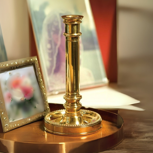 Shenandoah Valley Brass Candle Holder