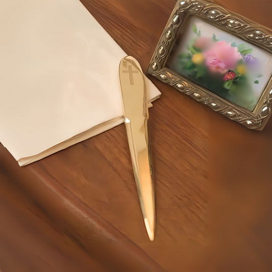 Cross Letter Opener - Jefferson Brass Company