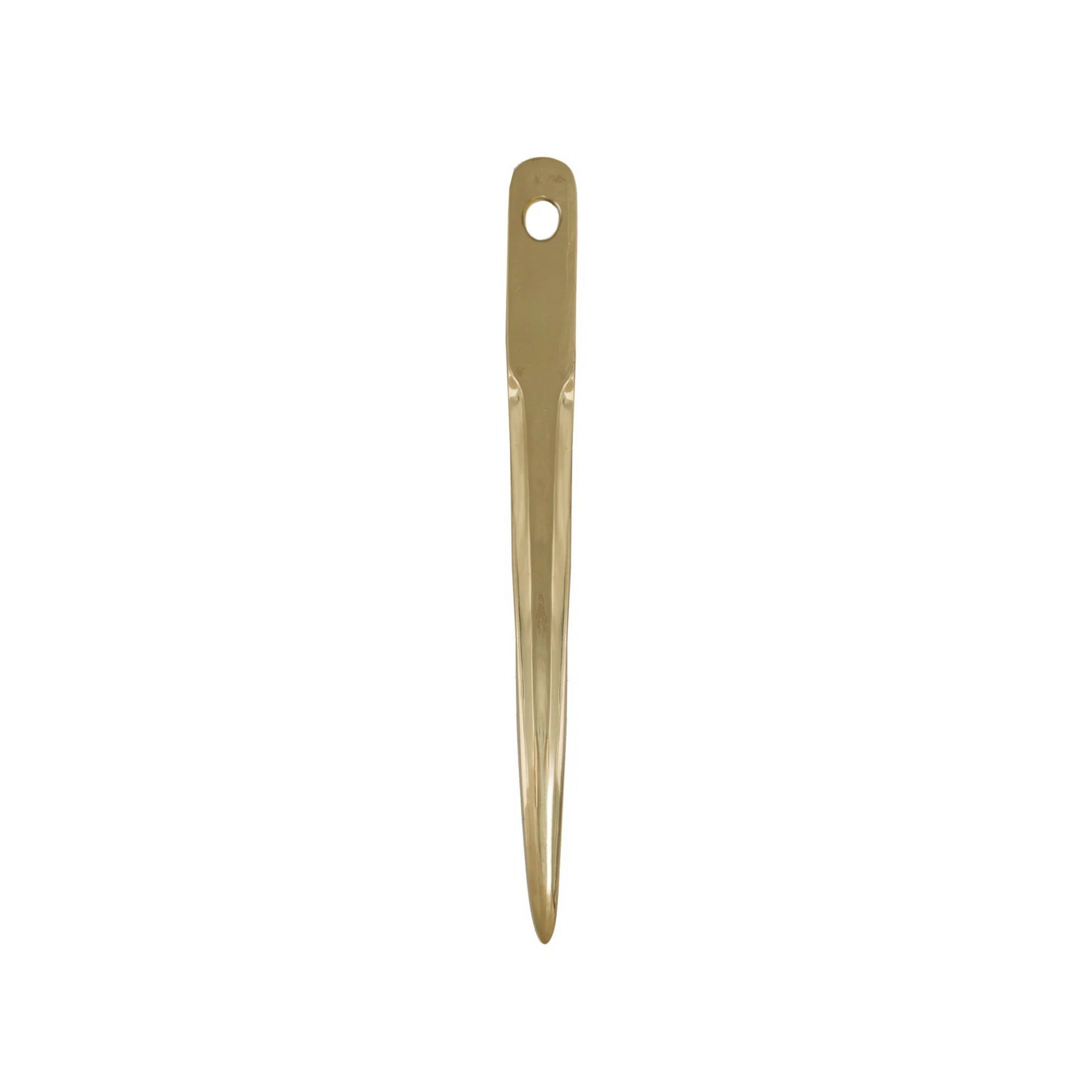 Large Brass Letter Opener with Hole - Jefferson Brass Company