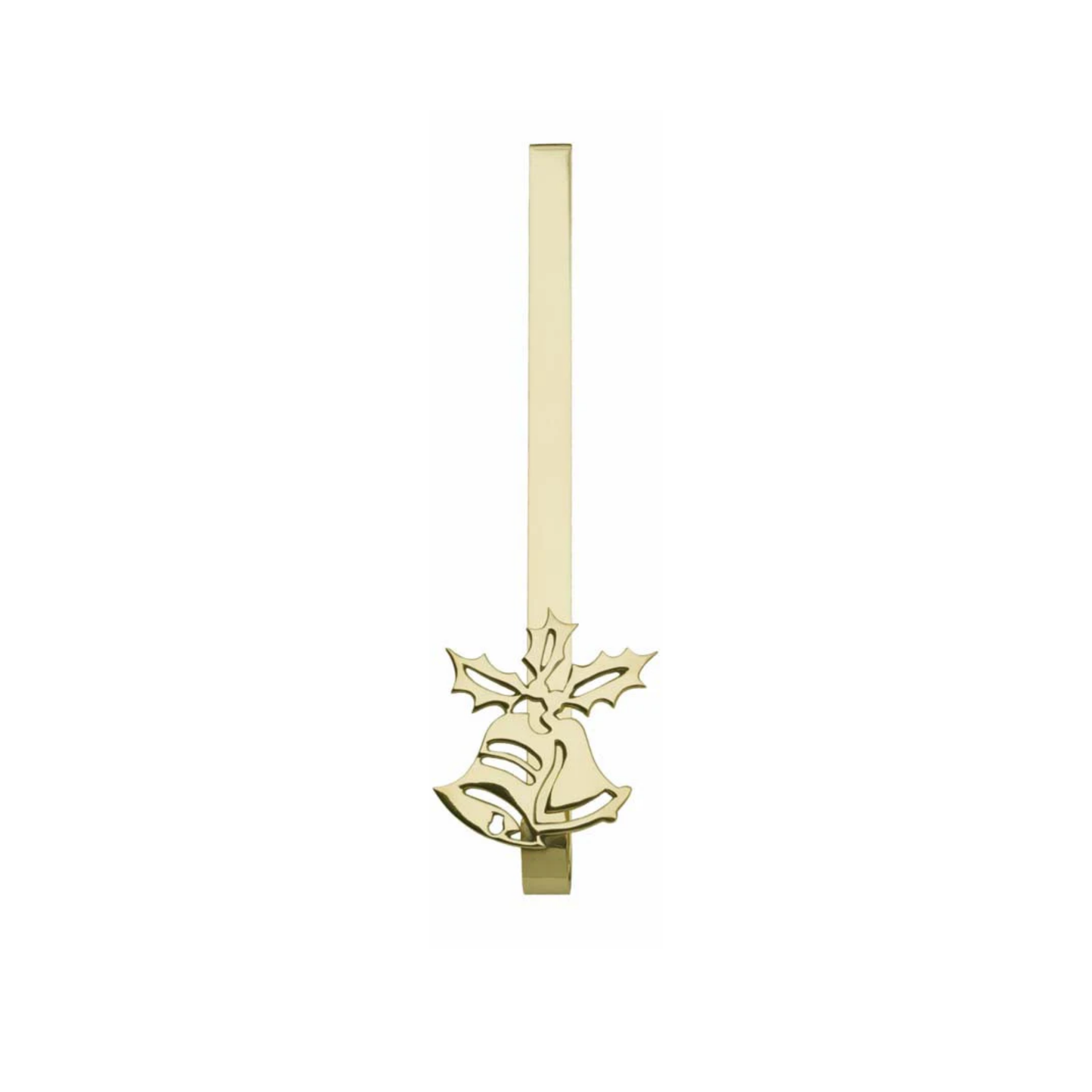 Holiday Bells Christmas Wreath Hanger - Jefferson Brass Company