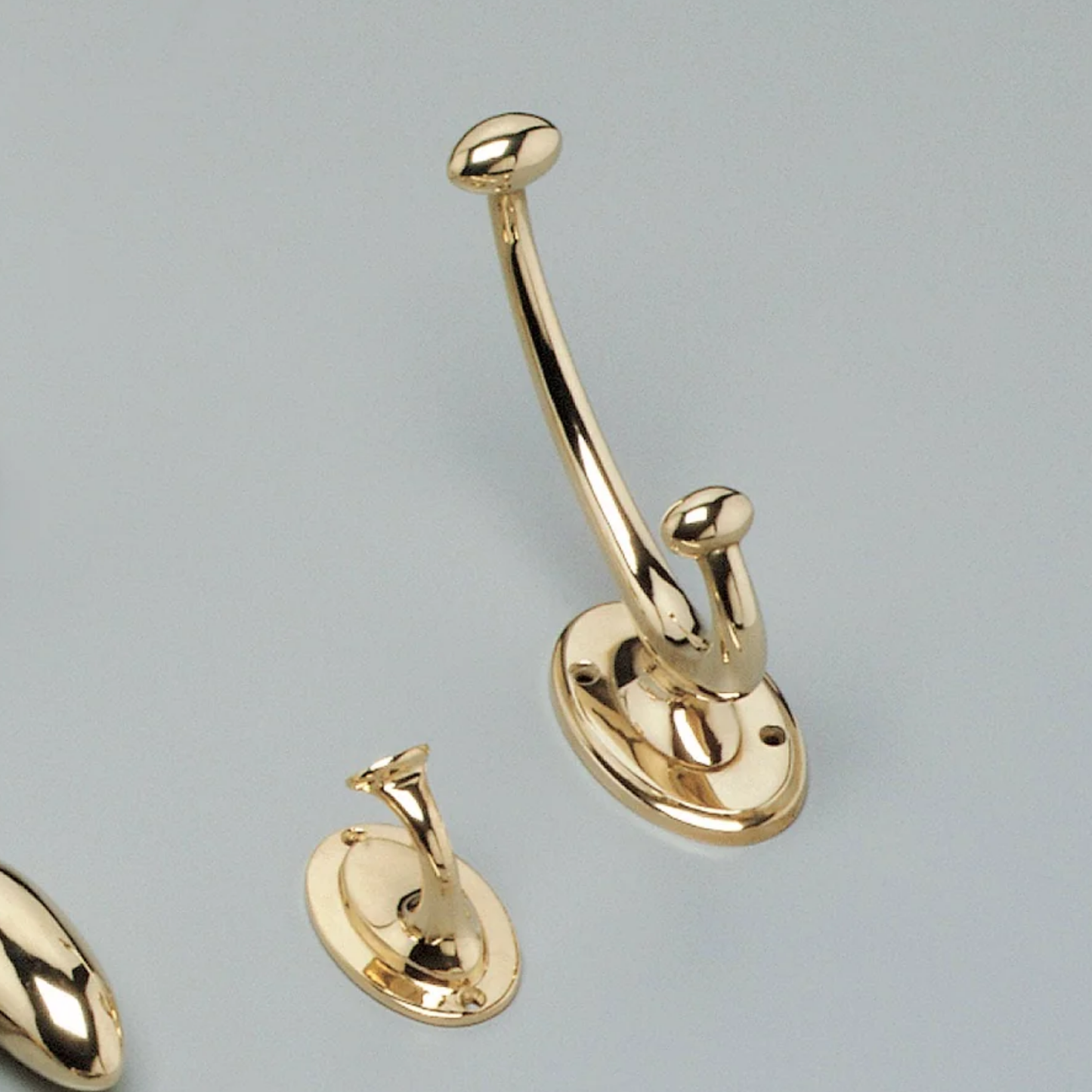 Large Brass Coat Hook