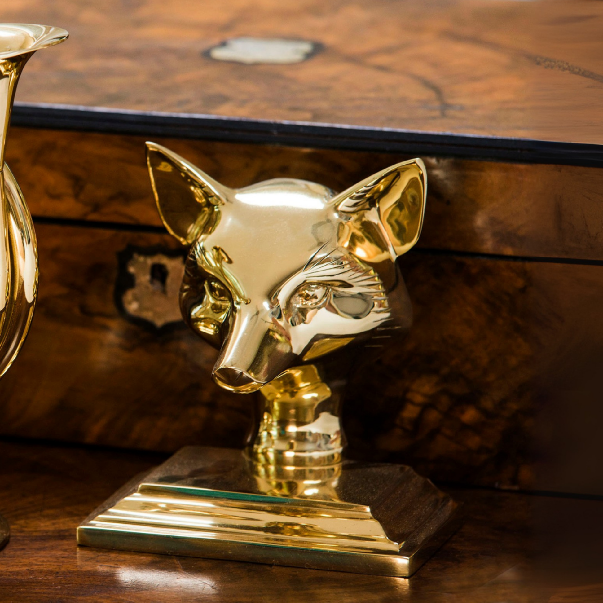 Fox Bookend and Door Stop – Jefferson Brass Company Fox Bookend and Door Stop – Jefferson Brass Company
