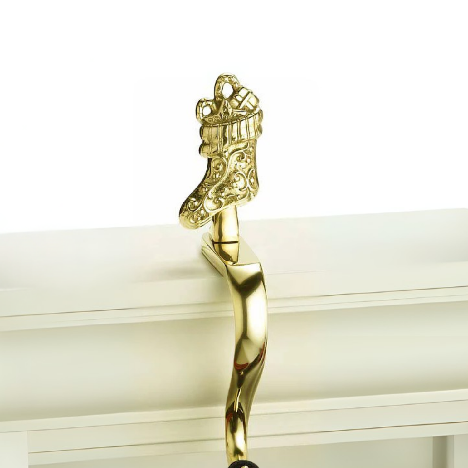 "Stocking" Stocking Holder - Jefferson Brass Company