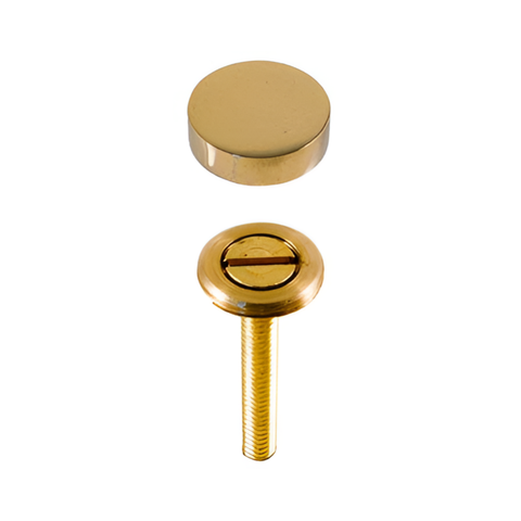 Brass Door Knocker Finishing Button