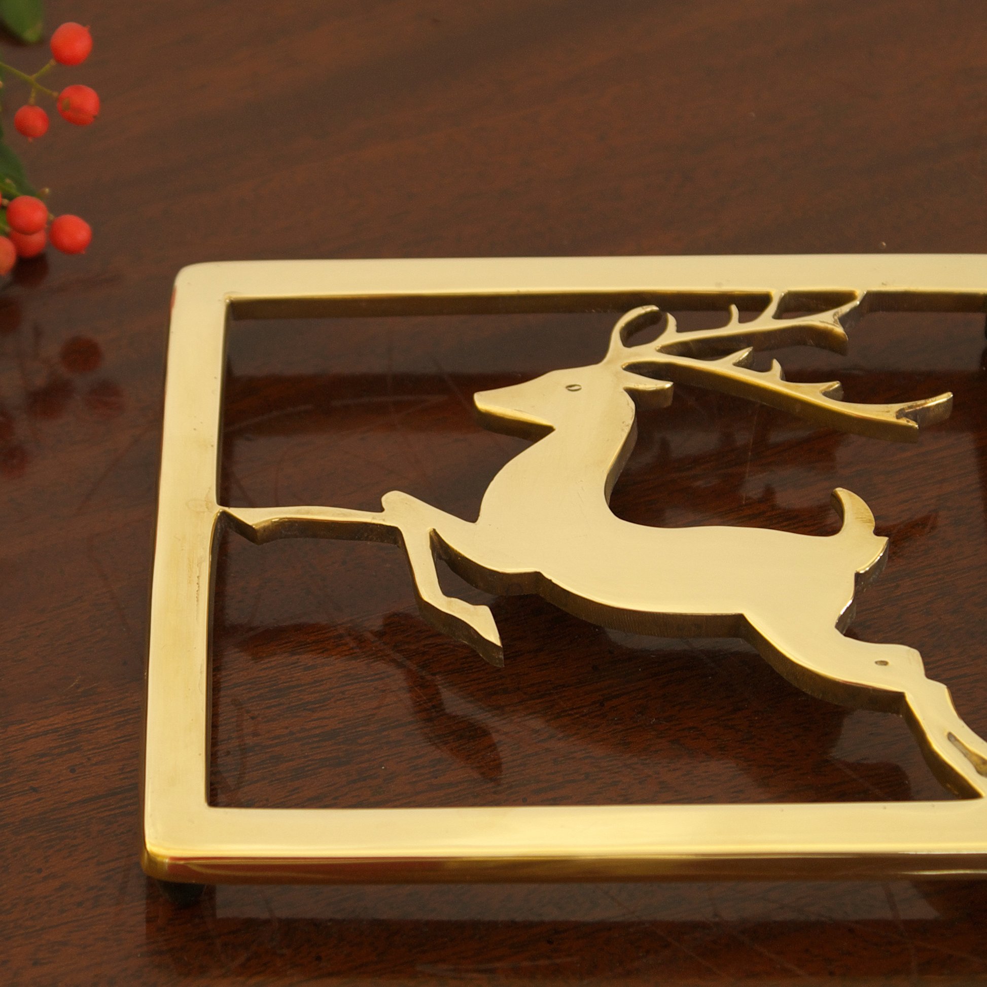 Reindeer Trivet - Jefferson Brass Company
