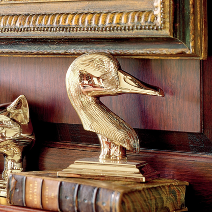 Goose Bookend and Door Stop