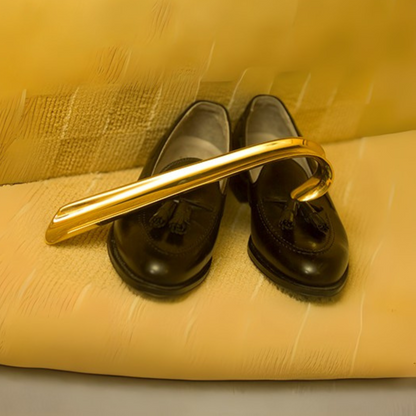 Gentleman's Brass Shoe Horn