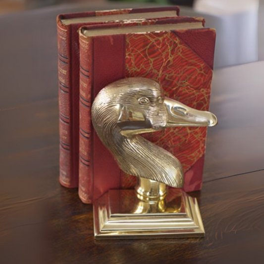 Goose Bookend and Door Stop