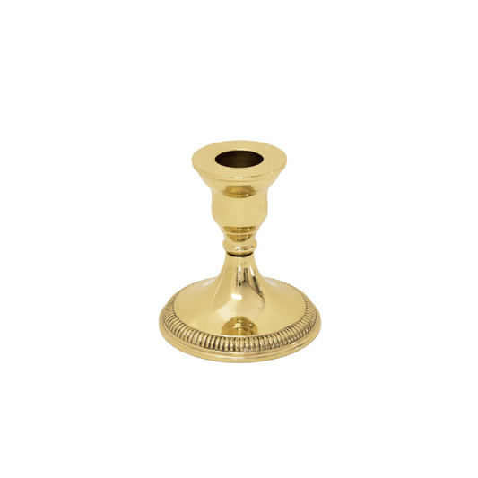 Savannah Brass Candle Holder - Jefferson Brass Company