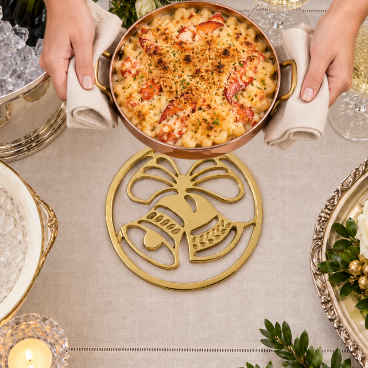 Holiday Bells Trivet