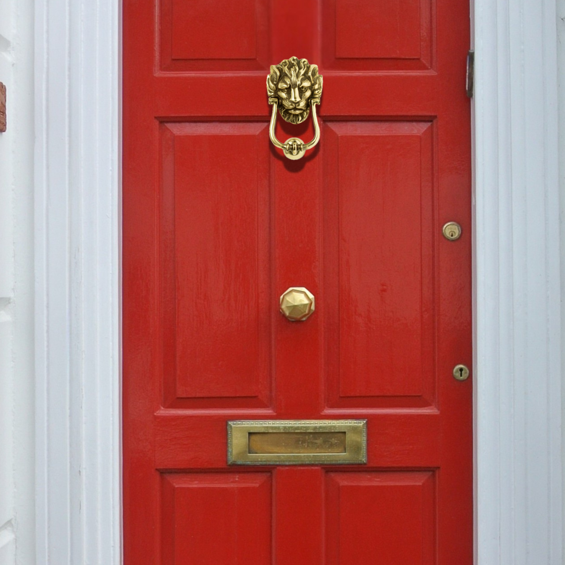 Lion Door Knocker - Jefferson Brass Company
