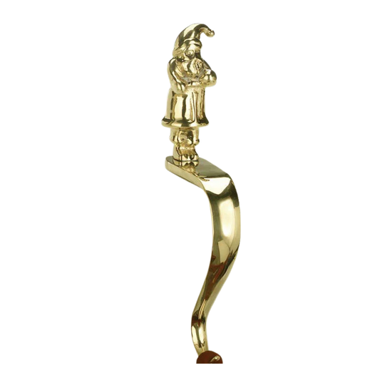 Jolly Santa Stocking Holder - Jefferson Brass Company