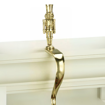 Nutcracker Stocking Holder - Jefferson Brass Company