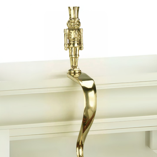 Nutcracker Stocking Holder - Jefferson Brass Company