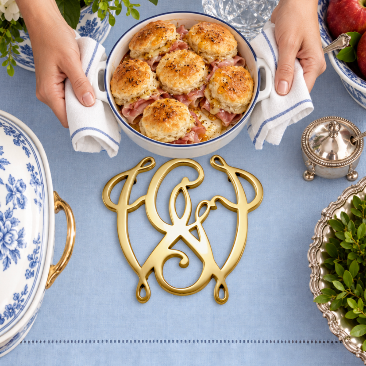 George Washington Trivet - Jefferson Brass Company