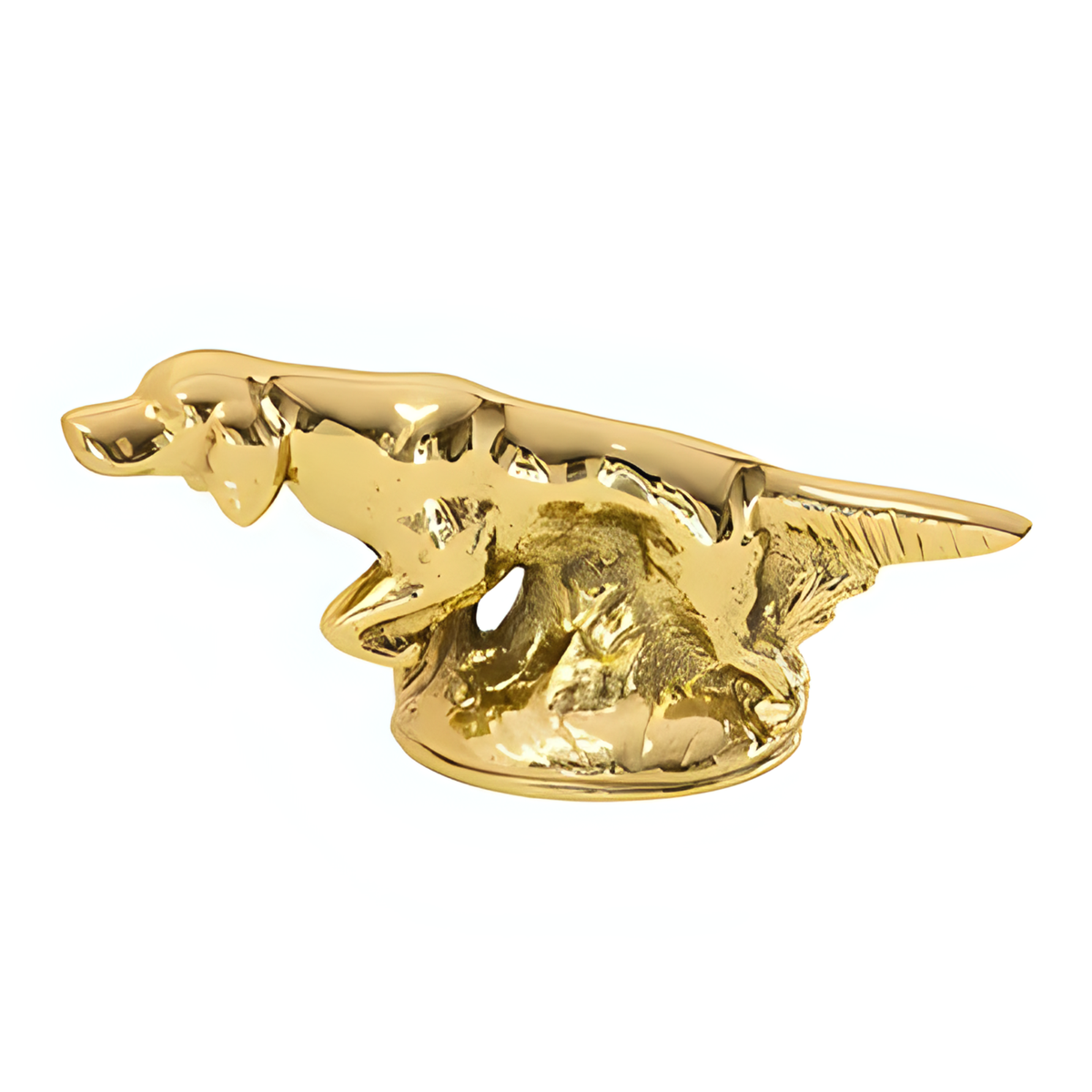 Setter Solid Brass Bottle Opener - Jefferson Brass Company