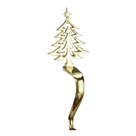 Silhouette Tree Stocking Holder - Jefferson Brass Company