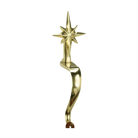 Star of Bethlehem Stocking Holder - Jefferson Brass Company