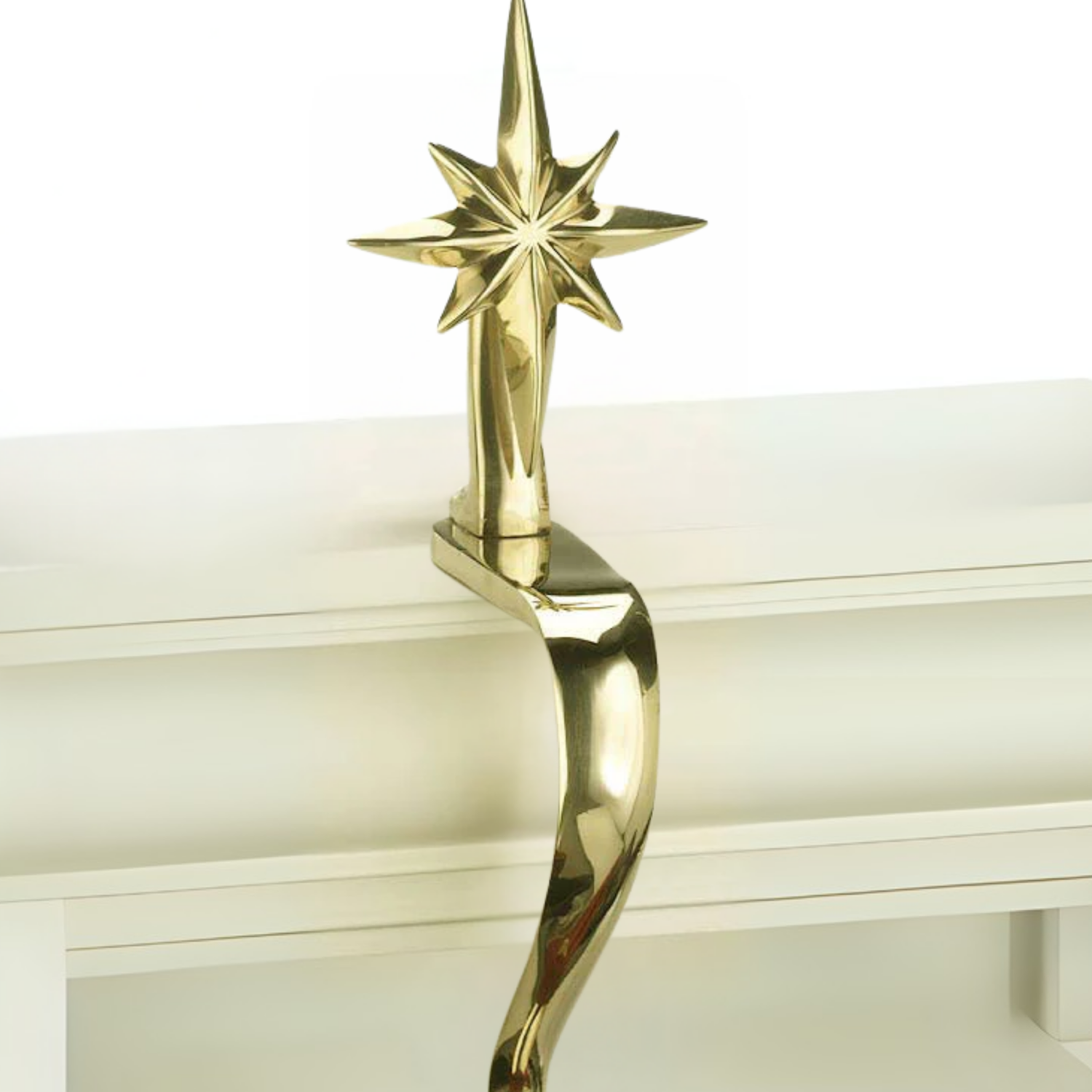 Star of Bethlehem Stocking Holder - Jefferson Brass Company