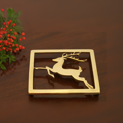Reindeer Trivet - Jefferson Brass Company