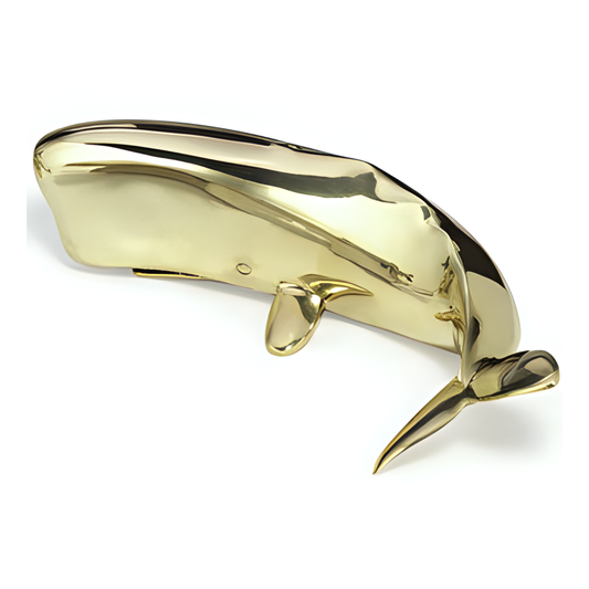Solid Brass Whale - Jefferson Brass Company