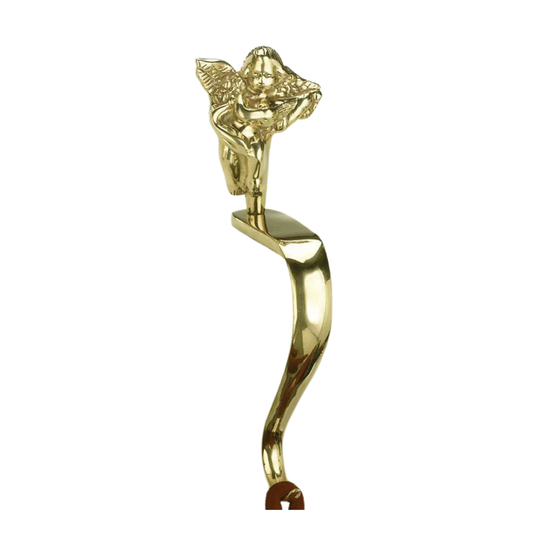 Victorian Angel Stocking Holder - Jefferson Brass Company
