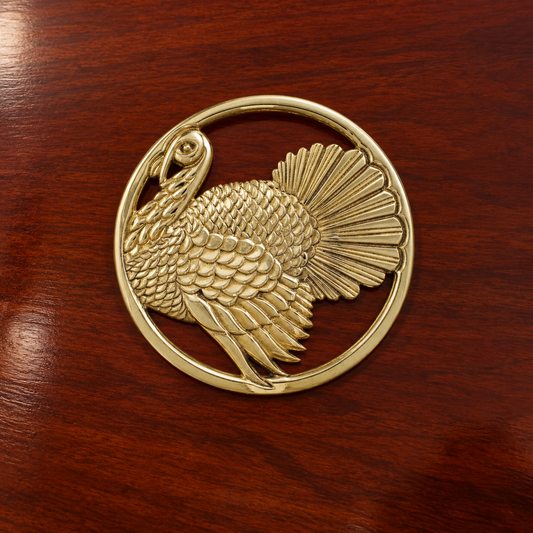 Brass Turkey Trivet